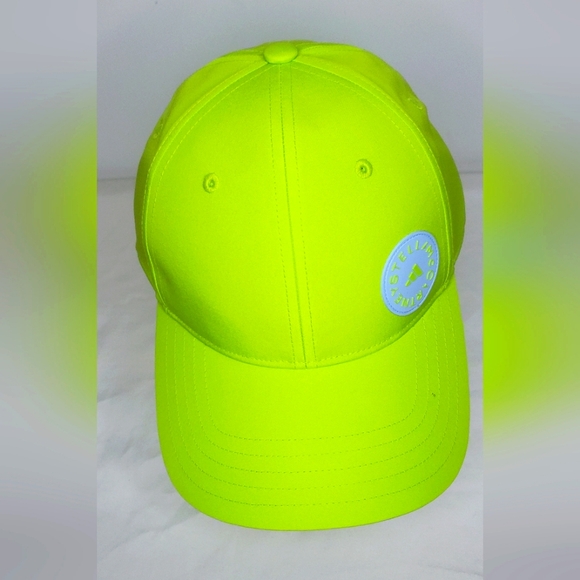 NWT Adidas By Stella McCartney OS Bright Neon Green Cap/Headwear - Picture 6 of 10